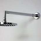 Lacava 0171-CR Minimal Wall-mount round shower arm with flange in Polished Chrome