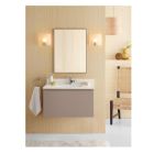 Ronbow 017831-E23 Ariella Wall Mount Bathroom Vanity Base Cabinet 31" W X 20.25" D in Glossy White (Vanity Top Sold Separately)