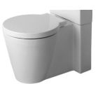 Duravit 02330900001 Starck 1 Toilet Bowl with Horizontal Outlet in White