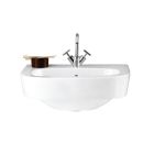 Davinci 3030000 25.5" L X 19.75" W Single Hole Wall-Mounted Washbasin in White