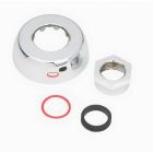 Sloan 0306125 F-5-AW Spud Coupling Assembly, For Use With Royal Flush Valve, Brass, Silver, Domestic
