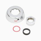 Sloan 0306140 Spud Coupling Assembly 1.25", 3" long F5AU In Polished Chrome