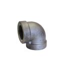 Anvil 0310500400 Fig 1161 90 Deg Straight Pipe Elbow, 3/8 In Nominal, Fnpt End Style, 300 Lb, Malleable Iron, Black Oxide, Domestic In Black