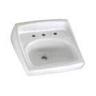 American Standard 0356.028.020 Lucerne Wall Mount Porcelain Bathroom Sink in White