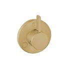 Hansgrohe 04232140 Ecostat Diverter Trim S Trio/Quattro in Brushed Bronze (Rough Sold Separately)
