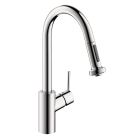 Hansgrohe 04310001 Talis S² HighArc Kitchen Faucet, 2-Spray Pull-Down, 1.5 GPM in Chrome