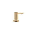 Hansgrohe 04539250 Soap Dispenser, Contemporary in Brushed Gold Optic