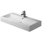 Duravit 04541000001 Vero 39 " L X 19" W X 6-7/8 " H Rectangular Wall Mounted Single Hole Furniture washbasin with overflow in White
