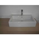 Duravit 0454500060 Vero 20" L X 19" W X 7" H  Ractangular Wall Mount Ceramic Bathroom Sink with Overflow in White