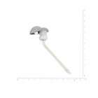 American Standard 047242-0020A Toilet Trip Lever Assembly in Polished Chrome