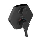 Hansgrohe 04820670 Locarno Thermostatic Trim with Volume Control and Diverter in Matte Black (Rough Sold Separately)