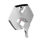 Hansgrohe 04821000 Locarno Thermostatic Trim with Volume Control in Chrome (Rough Sold Separately)