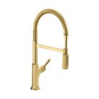 Hansgrohe 04851250 Locarno Semi-Pro Kitchen Faucet, 2-Spray, 1.75 GPM in Brushed Gold Optic