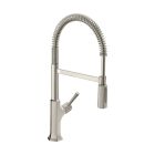 Hansgrohe 04851800 Locarno Semi-Pro Kitchen Faucet, 2-Spray, 1.75 GPM in Steel Optic