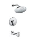 Hansgrohe 04955000 Vernis Blend Pressure Balance Tub/Shower Set, 2.5 GPM in Chrome