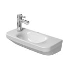 Duravit 0713360000 DuraStyle 8.62" W X 14.12" L-Wall Mounted Bathroom Hand Rinse Basin with Single Faucet Hole in White