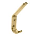 Baldwin 0786.030 Costume Hook, Polished Brass