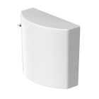 Duravit 09502000U3 No.1 PRO 1.28 GPF Toilet Tank with Single Flush Left Hand Lever in White
