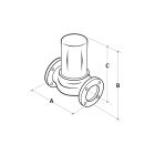 Lochinvar 100133612 LS45 Cast Iron Circulator Pump for Copper Fin Water Heater