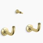 Kohler 101-PB Antique Wall-mount adapter kit in vibrant polished brass
