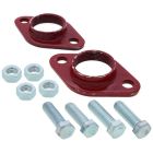 Bell & Gossett 101207 1-1/2" Iron Body Pump Flange for HV, PL, NRF Pumps - (Pair)