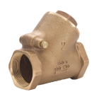 Legend 105-304NL T-453NL No Lead Bronze Y-Pattern Check Valve, FNPT x FNPT 3/4"