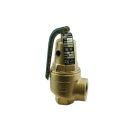 Apollo 1061407 10-600 High Capacity Safety Relief Valve, 3/4" X 1" Nominal, FNPT End Style, Bronze Body, Domestic