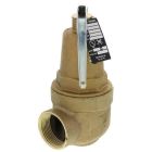 Apollo 1061525 1" FNPT x 1-1/4" FNPT RVW61 5,011,000 BTU Bronze Hot Water Relief Valve (125 psi)