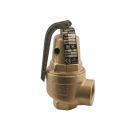 Apollo 1061634 Bronze Safety Relief Valve with Oversized Outlet, 150 PSI, 1-1/4" X 1-1/2" (2 X FNPT)