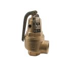 Apollo 1061705 Bronze Safety Relief Valve with Oversized Outlet, 30 PSI, 1-1/2" X 2" (2 X FNPT)