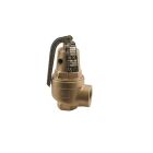 Apollo 1061709 10-600,  1-1/2" X 2", 4,974 MBtu Bronze Hot Water Relief Valve, 45 PSI