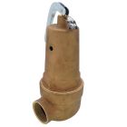 Apollo 1061812 2" FNPT x 2-1/2" FNPT RVW61 10,305,000 BTU Bronze Hot Water Relief Valve (60 psi)