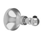 Sigma 1.11RH00.41 Series 11 Robe Hook with Bracket in Satin Brass