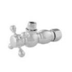 Brasstech 403X-2/03N ANGLE VALVE CRS HDL TRD 1/2IN X 3/8" OUT