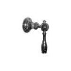 Newport Brass 3-323/03W Brass Lever Handle and Escutcheon, Weathered Brass