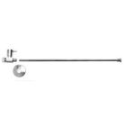 Mountain Plumbing MT5122L-NL/CPB MT5122L-NL-CPB Polished Chrome Universal Toilet Supply Kit - Straight