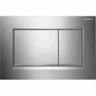 Geberit 115.883.JQ.1 Sigma 30 Actuator In Matte Chrome With Polished Chrome Accent