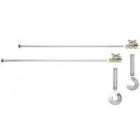 Mountain Plumbing MT3842-NL/PN Mini Cross Handle Bathroom Kit Finish: Polished Nickel