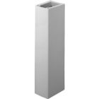 Duravit 0863180000 2nd Floor Pedestal for Bathroom Sink in White