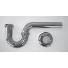 Trim to the Trade 4T-2566-2 P-Trap 1-1/2x1-1/2 17 Gauge, Polished Brass