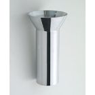 Jaclo 487-SN Pipe Covering Tube, 2" O.D. x 6", Satin Nickel