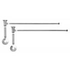 Mountain Plumbing MT6910-NL/BRN MT6910-NL-BRN Brushed Nickel Universal Lavatory Supply Kit- Angle
