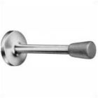 Baldwin 4055.264 4055264 Satin Chrome 3-2/5 Inch Solid Brass Base Mounted Door Bumper