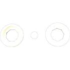 Delta RP18218WH Delta A23WH White Small Handle Rings
