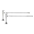 Mountain Plumbing MT7122L-NL/CPB Polished Chrome Universal Lavatory Supply Kit - Angle Sweat