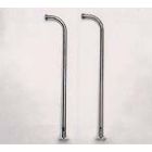Newport Brass 3-192/15A Chesterfield 3/4" Solid Brass Shut-off Valves, Antique Nickel (Pewter)