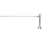 Mountain Plumbing MT3840-NL/BRN Oval Handle Toilet Sweat Supply Kit Finish: Brushed Nickel