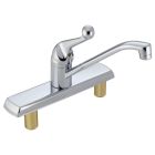 Delta 120LF 134 / 100 / 300 / 400 Series Single Handle Kitchen Faucet In Chrome