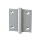 Merit Metal 125P-2"X2" Polished Chrome Plain Bearing Cabinet Hinge