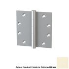 Merit Metal 125P-4.5"x4.5" Polished Brass Plain Bearing Door Hinge